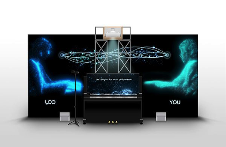 利来w66联手博报堂i-Studio展出实验性人工智能音乐装置“与YOO合奏”